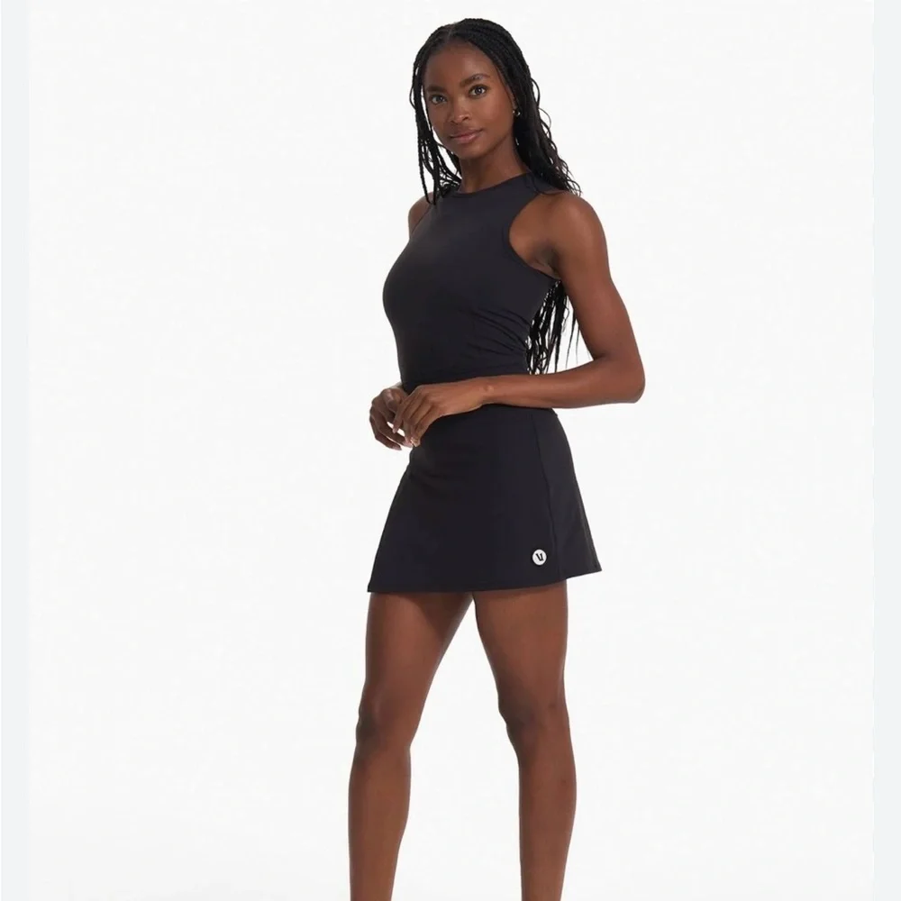 Vuori Black Topspin Tennis Dress M - Picture 1 of 5